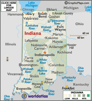 Indiana Map