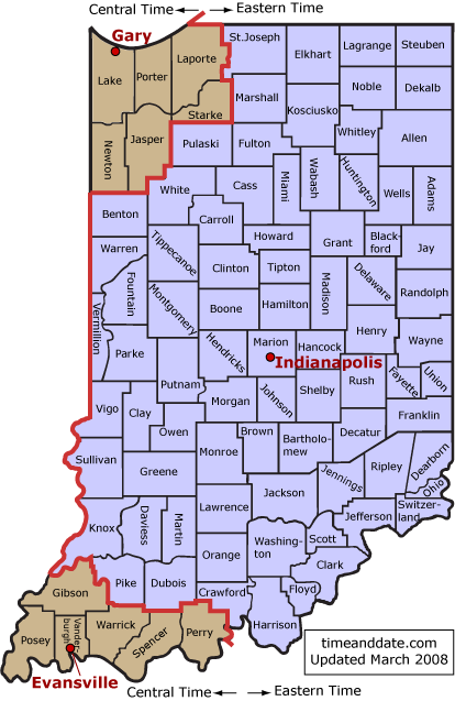 Indiana Map