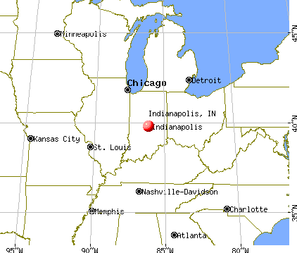 Indiana Map With Cities