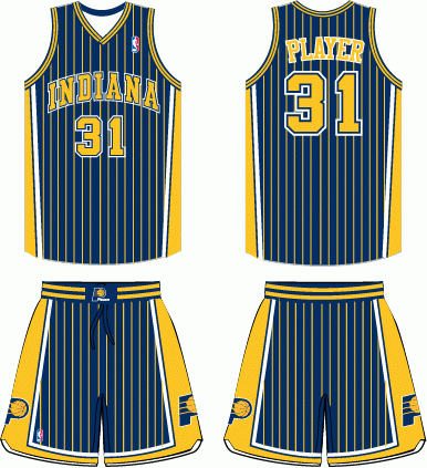 Indiana Pacers Jersey Blue