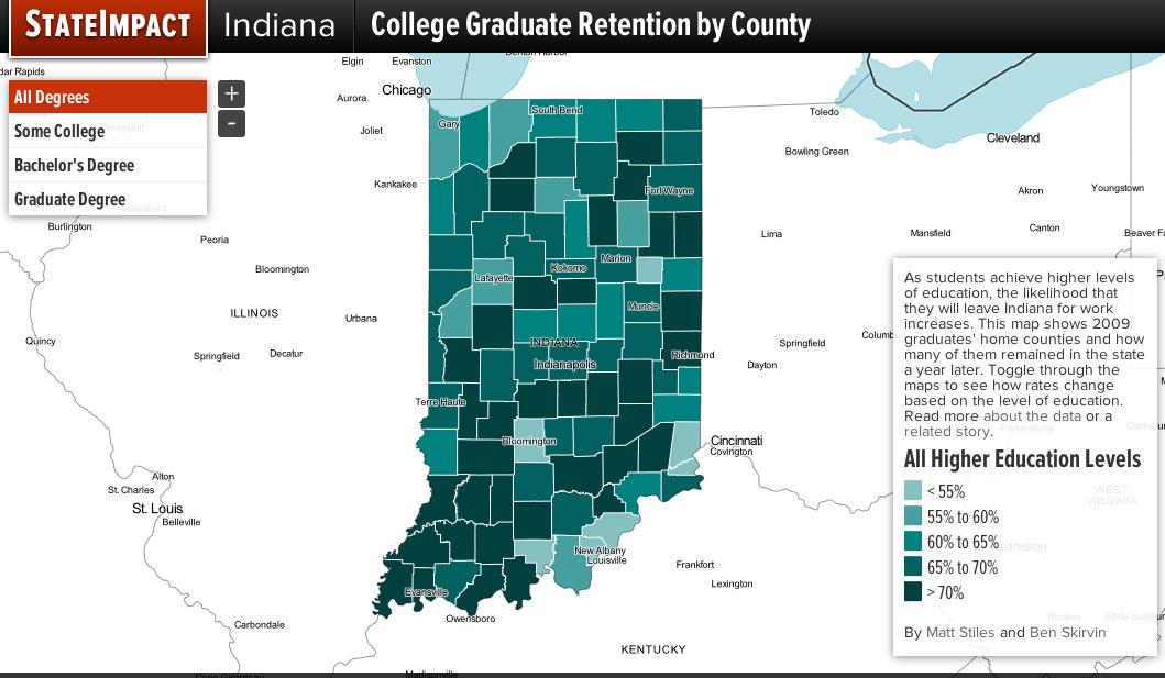 Indiana University Map