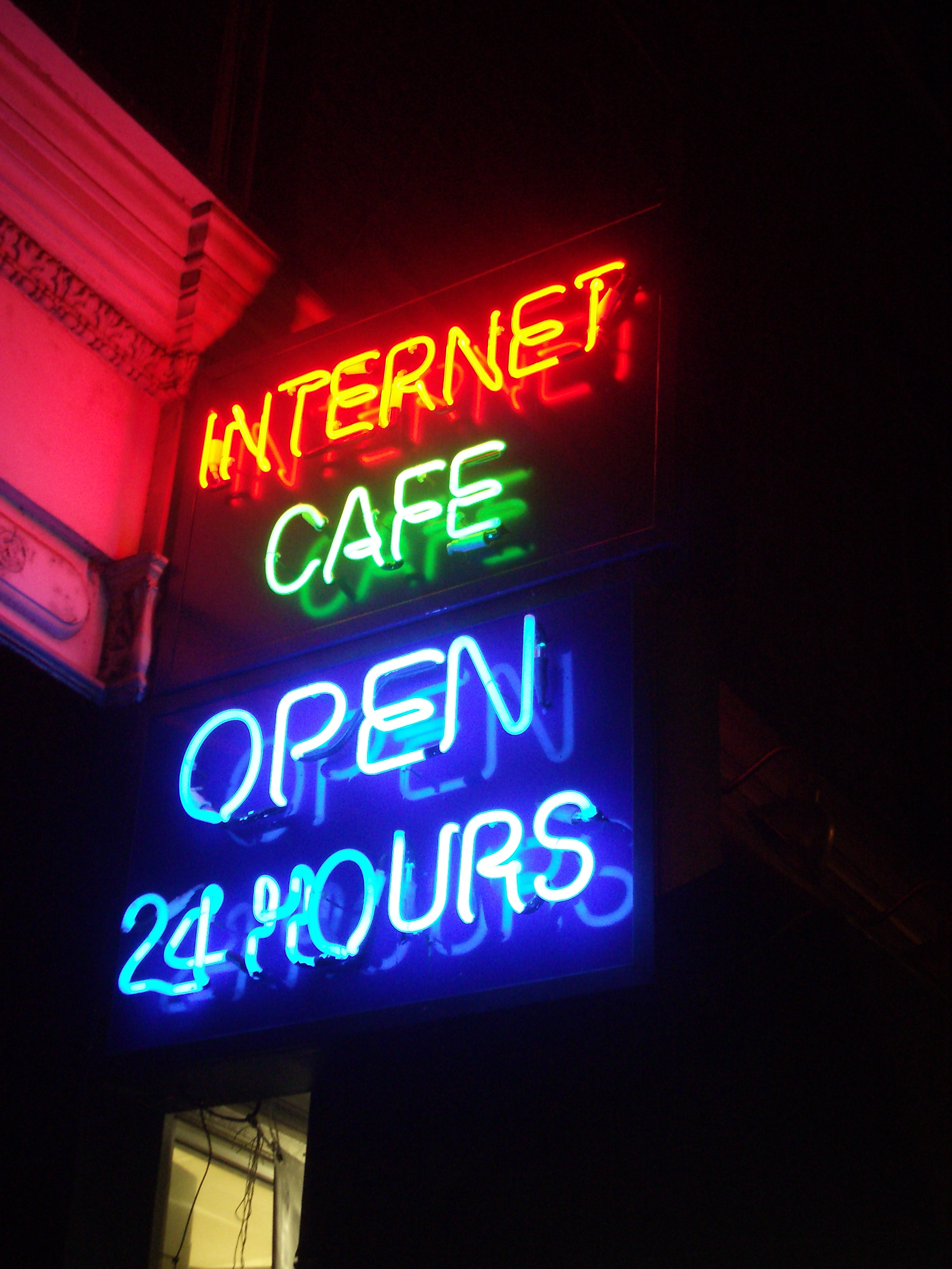 Internet Cafe Advertising Design