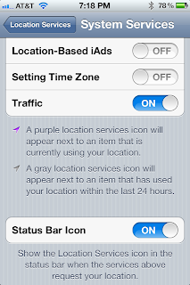 Iphone Location Services Icon