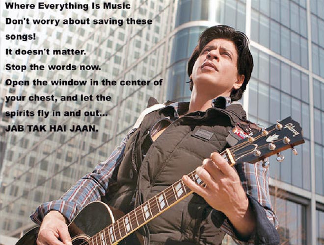 Jab Tak Hai Jaan Songs