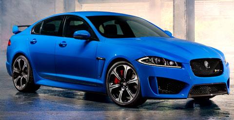 Jaguar Car 2013 Blue