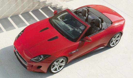 Jaguar Car 2013 Red