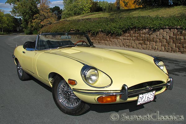 Jaguar E Type Roadster For Sale