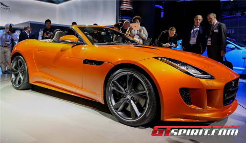 Jaguar F Type Orange