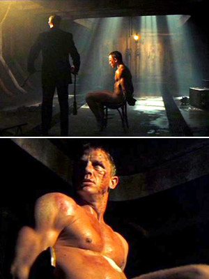 James Bond Daniel Craig Shirtless