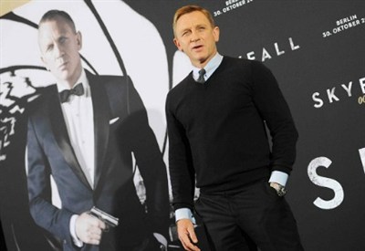 James Bond Daniel Craig Skyfall Poster