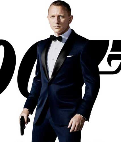 James Bond Daniel Craig Skyfall Poster