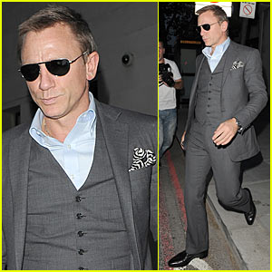 James Bond Daniel Craig Suit