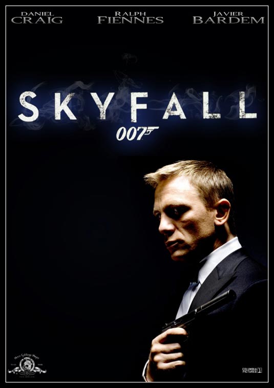 James Bond Logo Skyfall