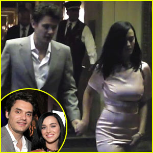 Katy Perry And John Mayer Kissing