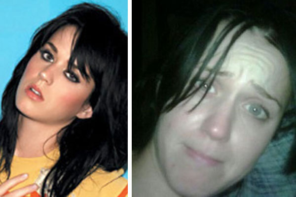 Katy Perry No Makeup Or Wig