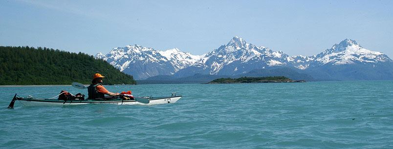 Kayaking Glacier Bay Alaska