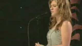 Kelly Clarkson Because Of You Live