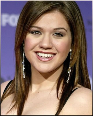 Kelly Clarkson Hairstyles For Round Faces