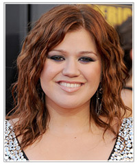 Kelly Clarkson Hairstyles For Round Faces