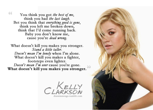 Kelly Clarkson Songs Lyrics