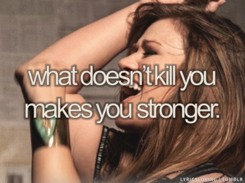 Kelly Clarkson Stronger Lyrics