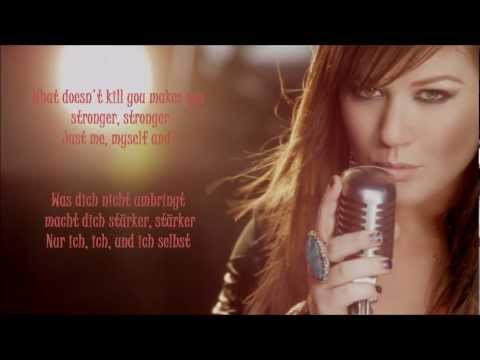 Kelly Clarkson Stronger Lyrics Cancer