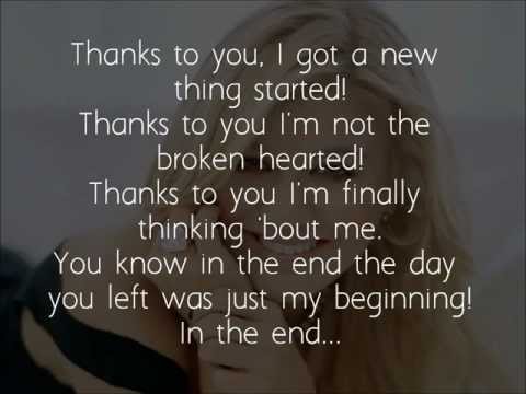 Kelly Clarkson Stronger Lyrics Youtube