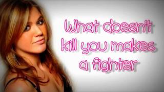 Kelly Clarkson Stronger Lyrics Youtube