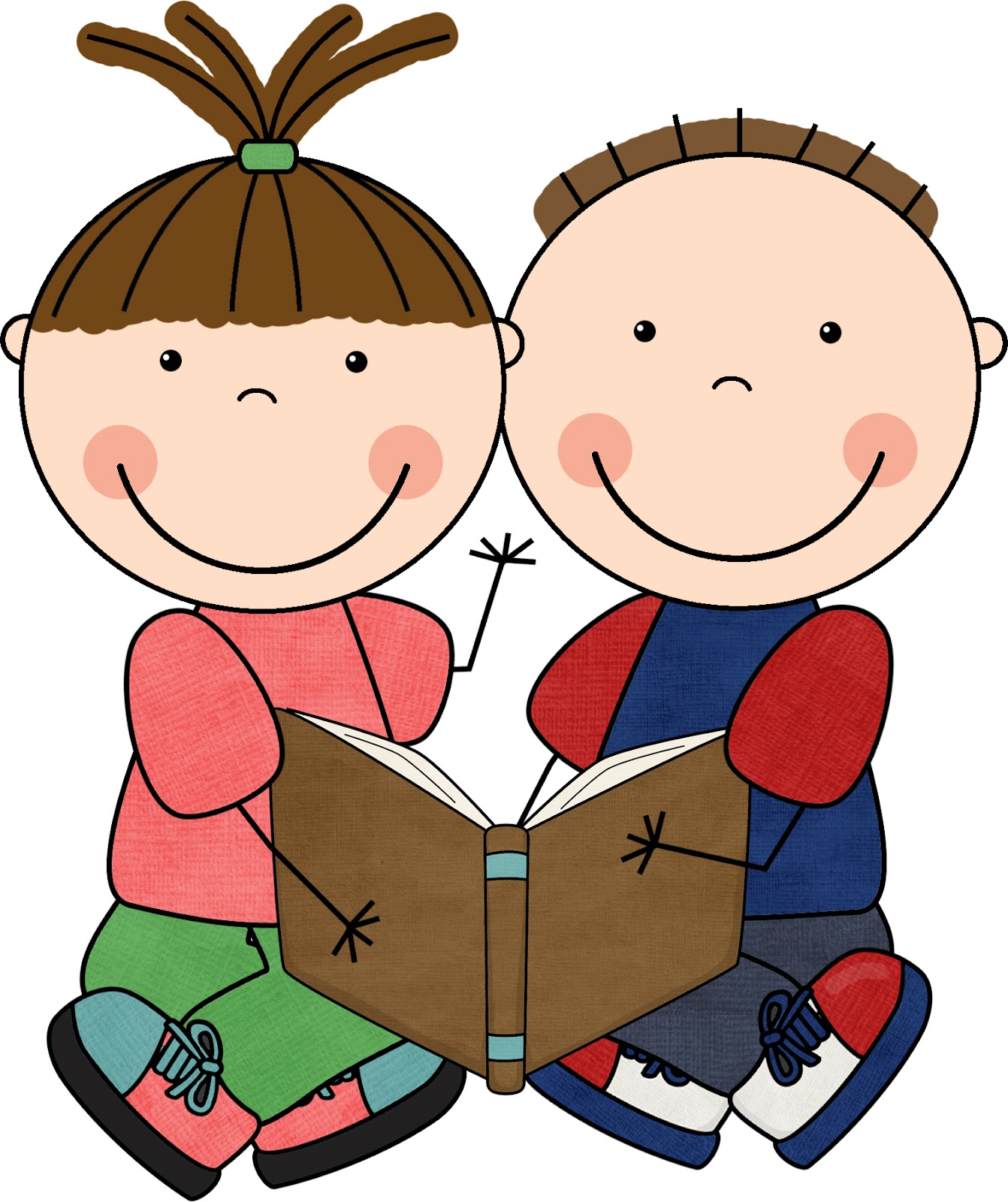 Kids Helping Others Clipart