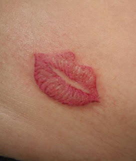 Kiss Lips Tattoos