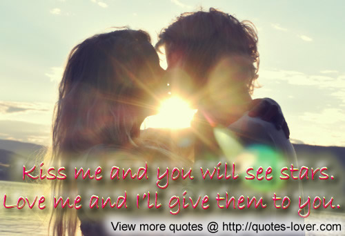 Kiss Love Quotes