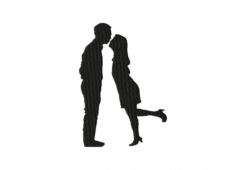 Kissing Silhouette