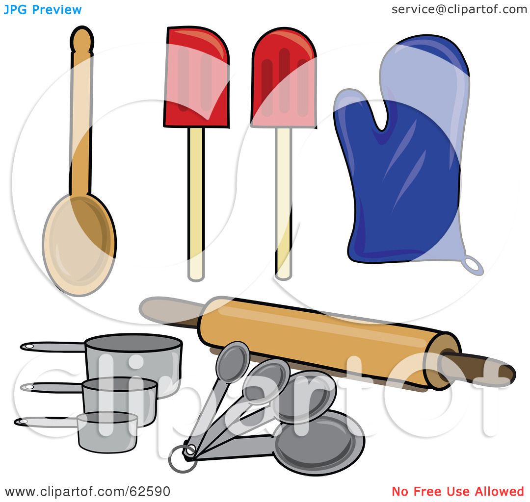 Kitchen Tools Clip Art