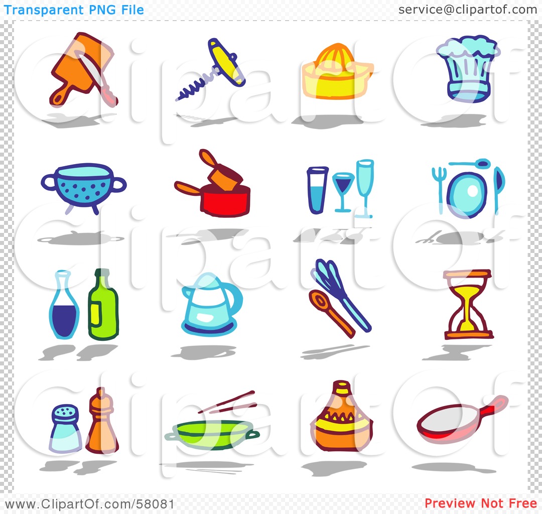 Kitchen Tools Clip Art