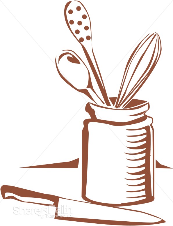 Kitchen Tools Clip Art