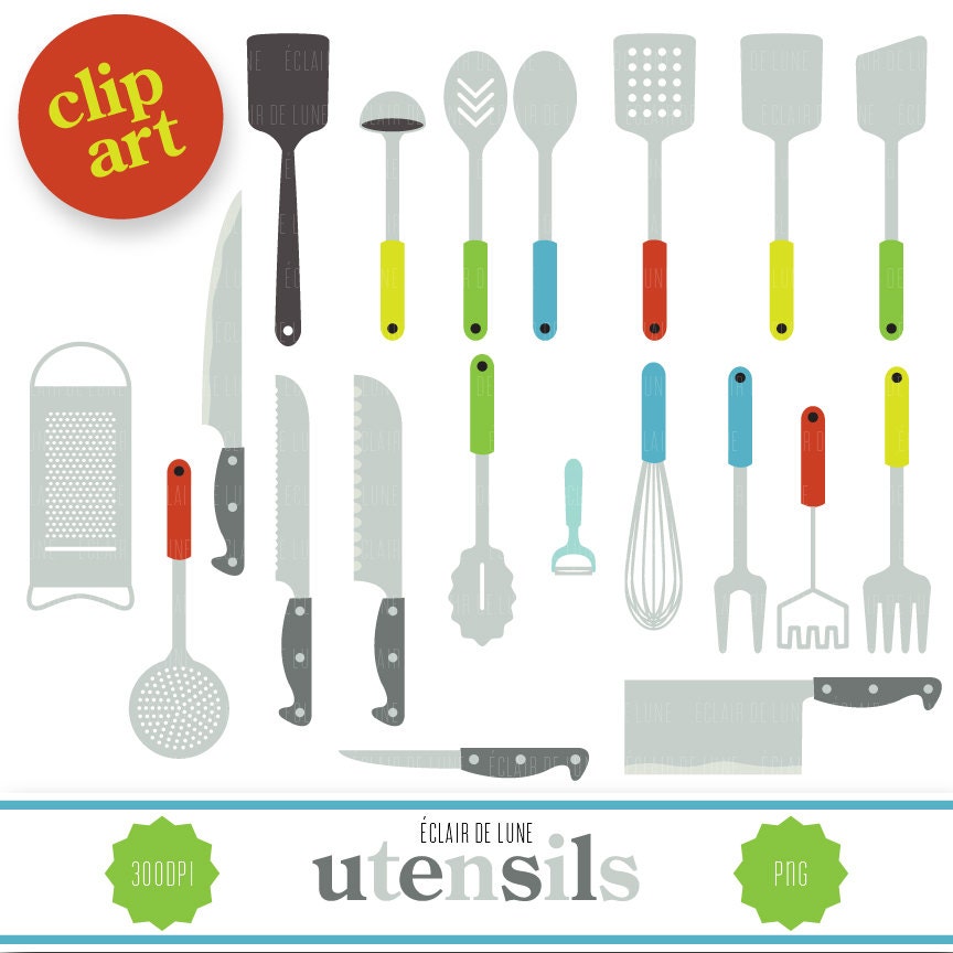 Kitchen Tools Clip Art