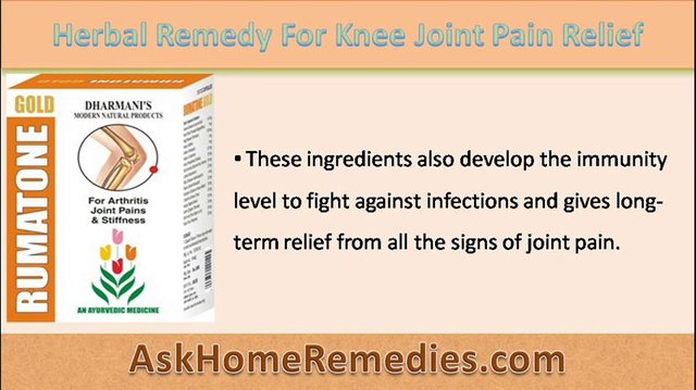 Knee Joint Pain Relief