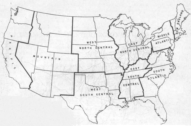 Large Usa Map Outline