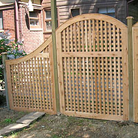 Lattice Privacy Fence Panels