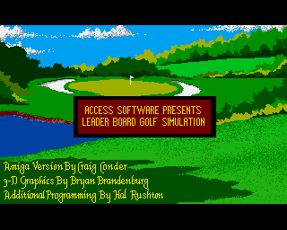 Leaderboard Golf Game