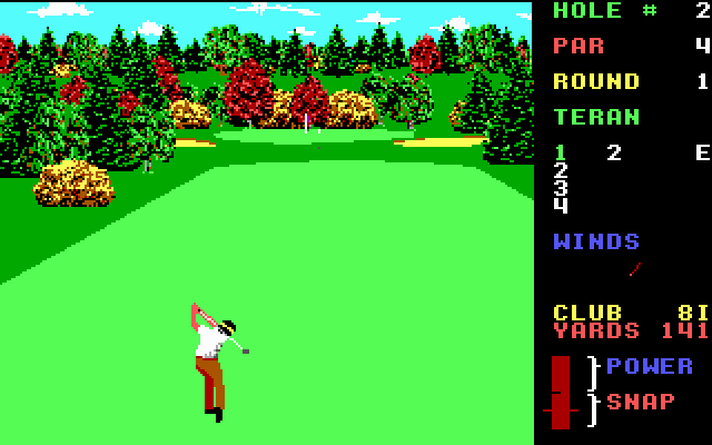 Leaderboard Golf Game