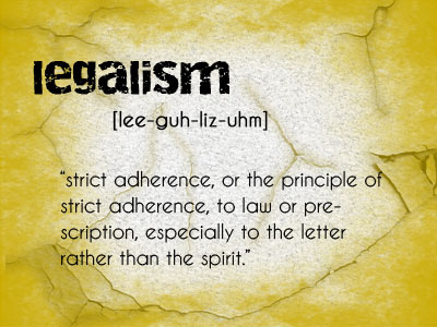 Legalism Definition Religion