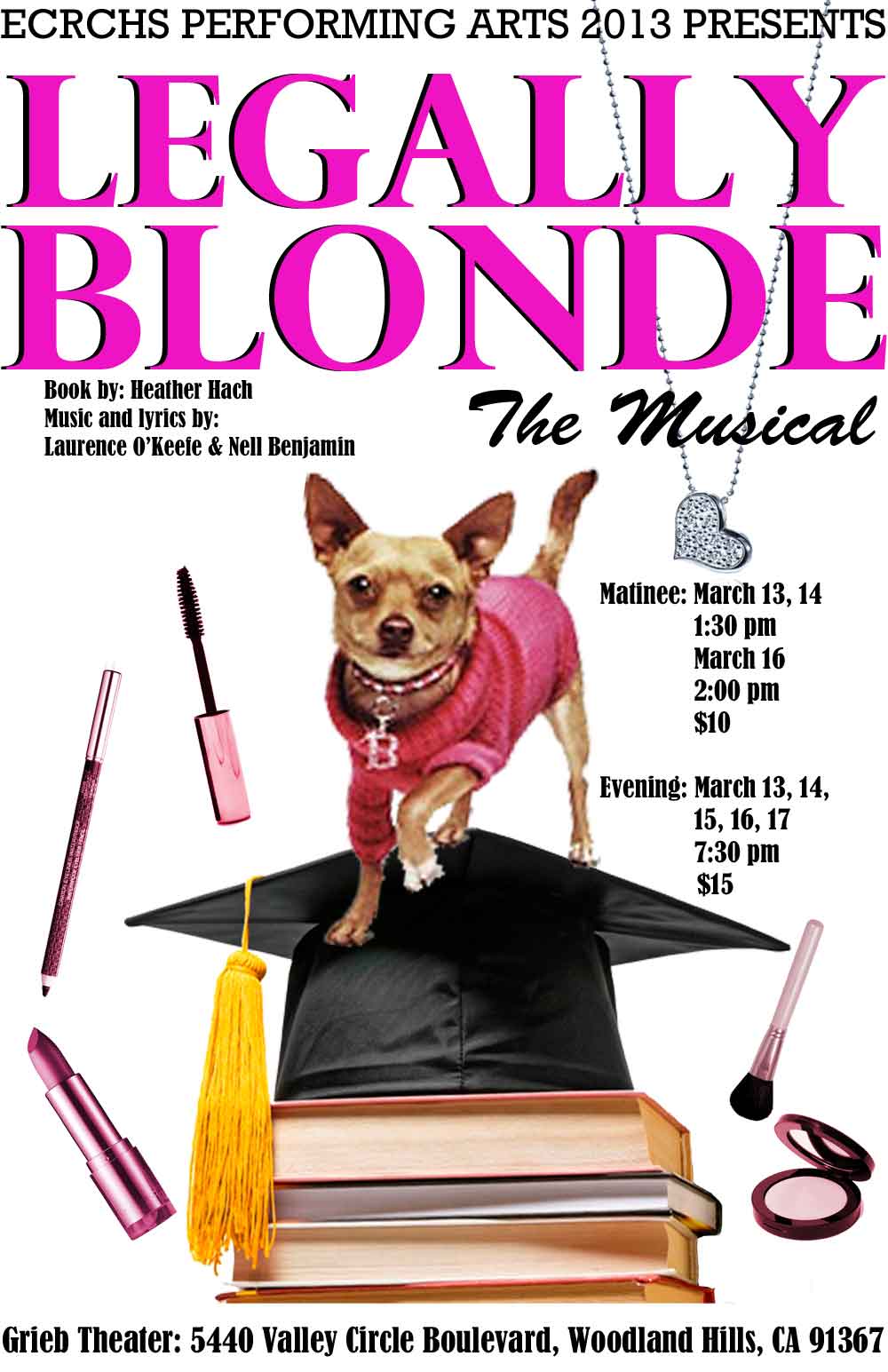 Legally Blonde The Musical Poster