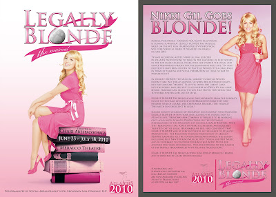 Legally Blonde The Musical Poster