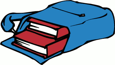 Library Books Clip Art