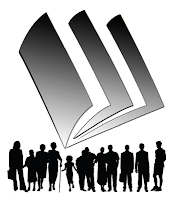 Library Books Logo