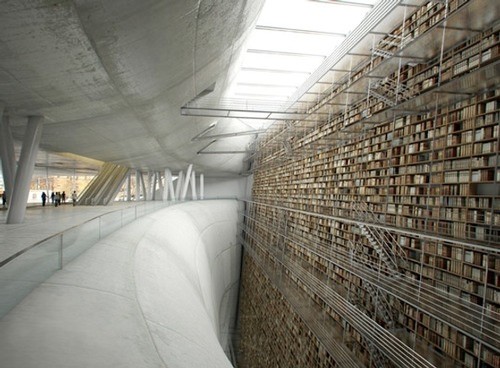 Library Bookshelf Design