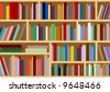 Library Bookshelves Clipart