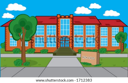 Library Building Clip Art