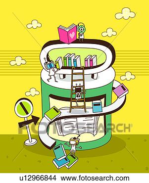 Library Building Clip Art